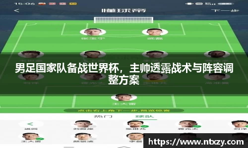 男足国家队备战世界杯，主帅透露战术与阵容调整方案